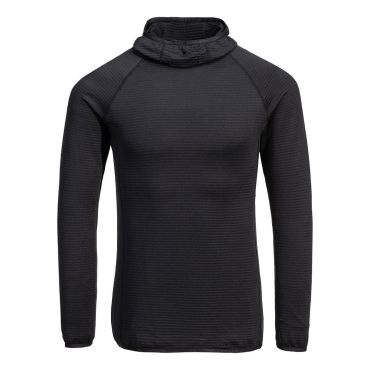 Portwest - Waffle Fleece Hooded Baselayer Black