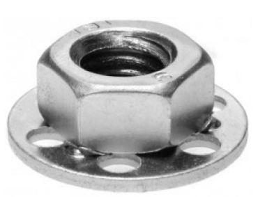 Bighead Stainless Steel Female Hex Nut M4