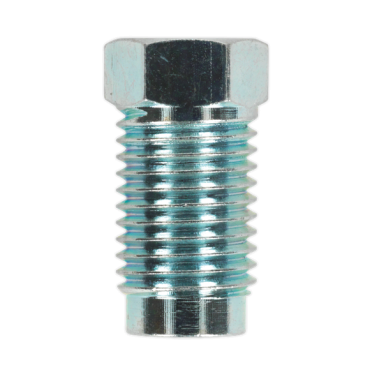 Brake Pipe Nut 7/16"UNF x 20tpi Male 1/4" Pipe SAE Form Pack of 50
