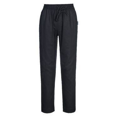 Portwest Chef's Cotton Meshair Pro Stretch Trousers - Advanced Culinary Comfort | Hall-Fast