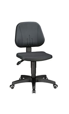 Treston Ergo 20 Task Chair, Black Polyurethane