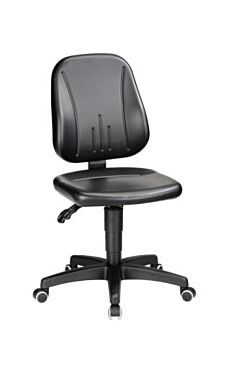 Treston Ergo 30 Task Chair, Black Artificial Leather