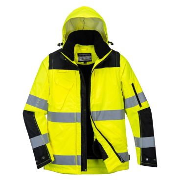 Portwest Pro Hi-Vis 3-in-1 Jacket: Premium Versatile Safety Workwear from Hall-Fast
