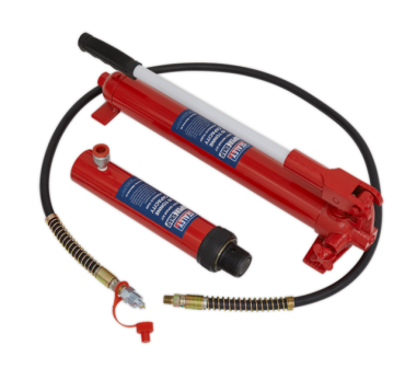 Sealey Push Ram with Pump & Hose Assembly - 10tonne