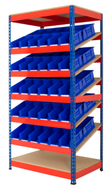 Kanban Shelving with Picking Bins