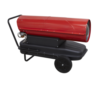 Sealey 340,000Btu/hr Space Warmer® Kerosene/Diesel Heater with Wheels