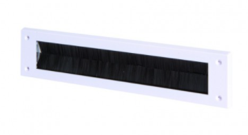 Letterbox Draught Excluder - White - 43mm x 275mm opening