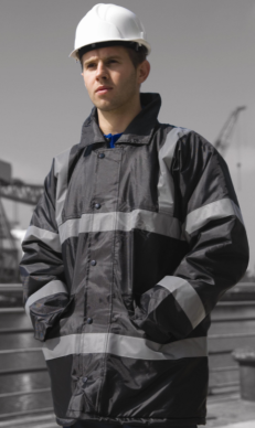 Waterproof Black Coat