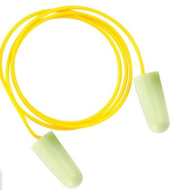 PU Foam Soundstopper Ear Plug with Cord (Pair)