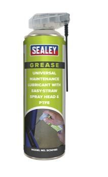 Universal Maintenance Lubricant with Easy-Straw Spray Head & PTFE 500ml (Pack of 6)
