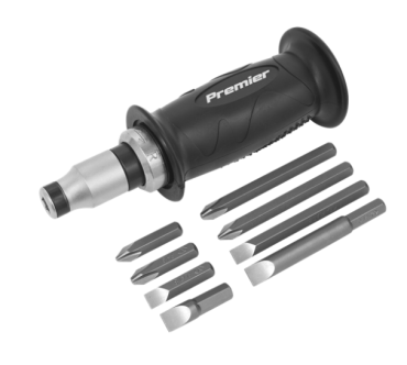 10pc Impact Driver Set with Protection Grip