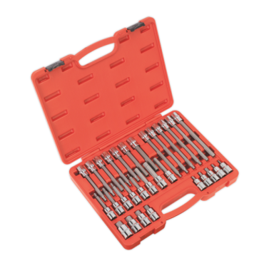 30pc 1/2"Sq Drive Hex Socket Bit Set