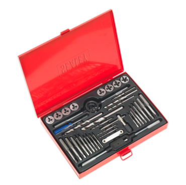 37pc Tap & Die Set Split Dies - Metric
