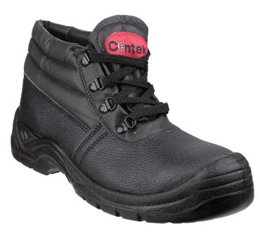 Centek Black ‘D ‘ Ring Hiker Style Safety Boot 