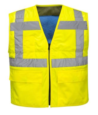 Portwest High Vis Cooling Vest - Safety & Heat Management Combined | Hall-Fast