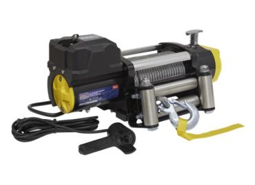  Industrial Recovery Winch 5675kg (12500lb) Line Pull 12V
