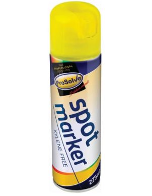 ProSolve Spot Marker Paint Aerosol 275ml Yellow (Pack of 6)