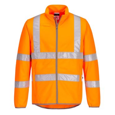 Portwest Eco Hi-Vis Softshell 2L Jacket: Sustainable High-Visibility Workwear from Hall-Fast