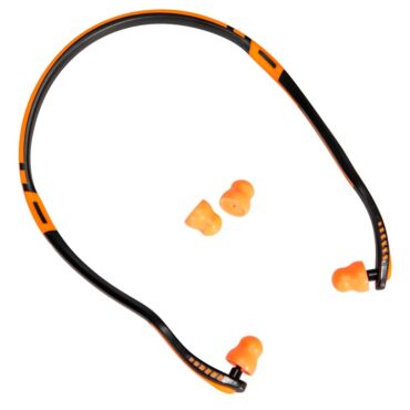 Portwest Easy Fit PU Ear Plugs Banded (2 Pairs)