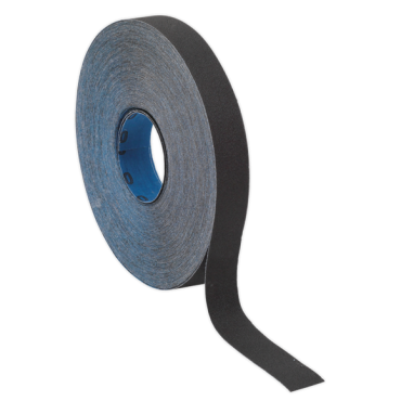 Emery Roll Blue Twill 25mm x 25m (120 Grit)