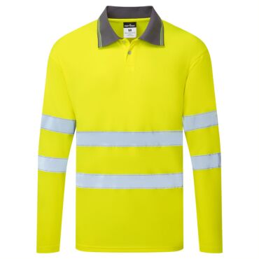 Portwest ES1 Essential Hi-Vis Polo Shirt L/S