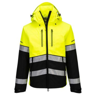 Portwest EV4 Hi-Vis Shell Jacket – Premium 3-Layer Waterproof Protection with Dynamic Stretch