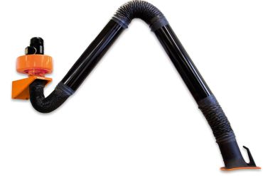 Kemper Exhaust Set With Rigid Metal Tube Arm