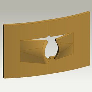 Rectangular Flat Nuts