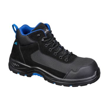 Portwest - Composite Textile Suede Mid Boot S3L HRO SR FO