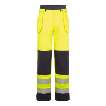 Portwest Bizflame Work Hi-Vis Contrast FR Holster Trousers