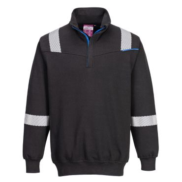 Portwest - WX3 Flame Resistant Sweatshirt Black