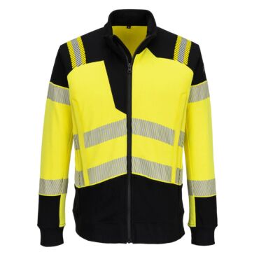 Portwest PW3 Modaflame Hi-Vis FR Zip Sweatshirt | Flame Resistant