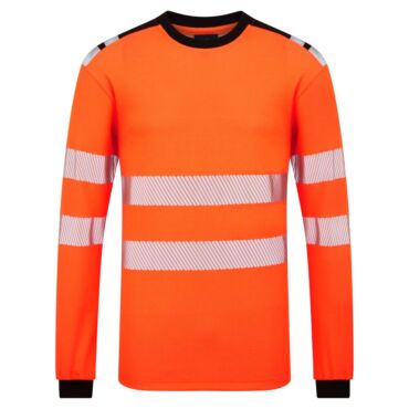 Portwest PW3 Modaflame Knit HVO FR Long Sleeve T-Shirt