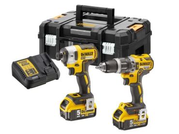 DCK266P2T XR Brushless Twin Pack 18V 2 x 5.0Ah Li-ion