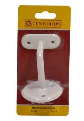  65mm White Hand Rail Bracket
