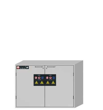 Asecos Under Bench Cabinet For Acids And Alkalis SL-CLASSIC-UB Model SL.080.110.UB.2T
