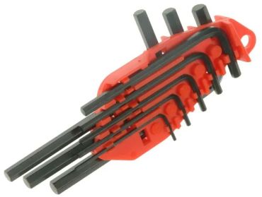 Metric Hexagon Key Set, 8 Piece