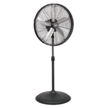 Industrial High Velocity Oscillating Pedestal Fan 20" 230V