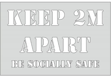 *2 METRES* Keep 2m apart