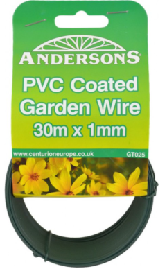 30m x 1mm PVC Coated Garden Wire