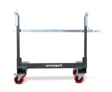 Armorgard Mobile LoadAll Plasterboard Trolley LA750 PRO: Enhanced Compact Solution for Professional Drywall Handling