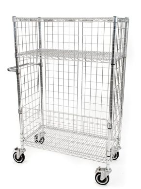 Collection and Distribution Laundry Cart: Heavy-Duty Material Handling Solution