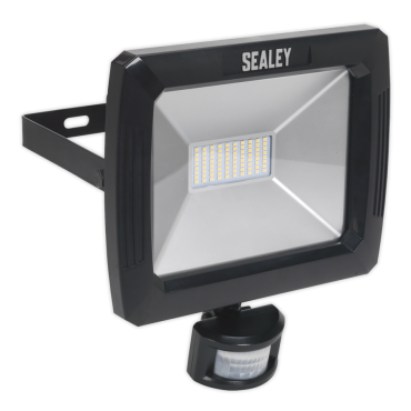 Floodlight with Wall Bracket & PIR Sensor 70W SMD LED 230V