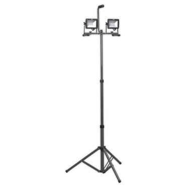Telescopic Floodlight 2 x 10W SMD LED 230V
