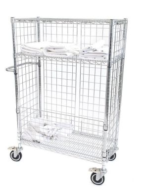 Distribution Linen Cart: Professional Textile Handling Solution