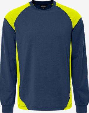 Sustainable Fristads Heavy Long Sleeve T-Shirt 7071 GTM - Premium Eco-Friendly Extended Coverage Workwear