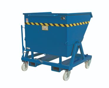 Premium 1000kg Forklift Tipping Skip | Heavy-Duty Waste Management | Hall-Fast