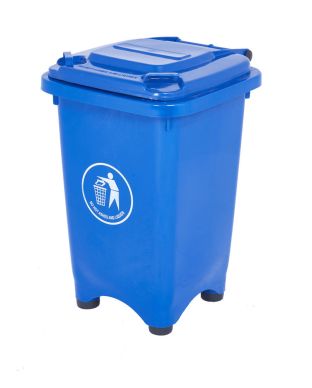 50L Bins with Feet - Professional Waste Management with Enhanced Stability