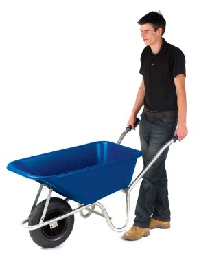 Hefty Wheelbarrow: Professional-Grade Material Transport Solution