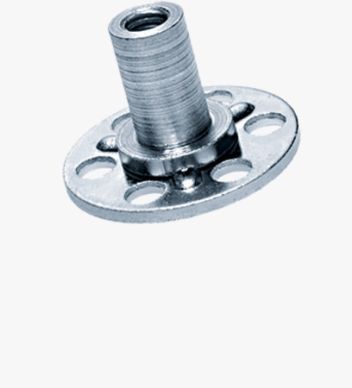 BigHead Mild Steel Female Threaded Collars M10 x 15